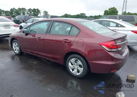 2014 Honda Civic Lx из США, поврежденный, VIN 19XFB2F52EE246078